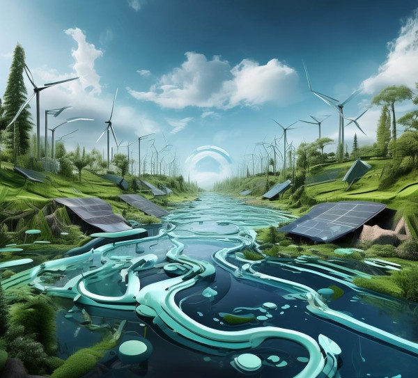 科技动态交互壁纸，环保生活的新选择