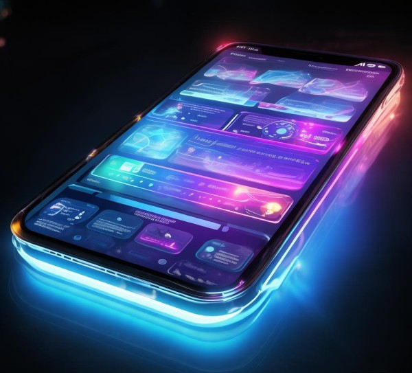 主屏科技动态壁纸，手机屏幕的未来之光