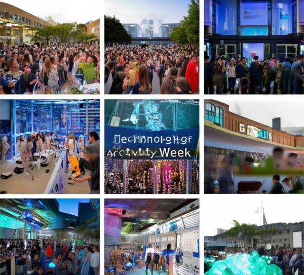 科技活力在校园，科技活动周相册